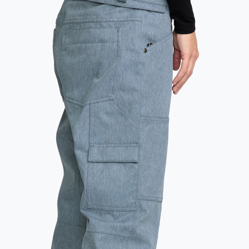 Spodnie snowboardowe damskie Volcom Pollock denim 4
