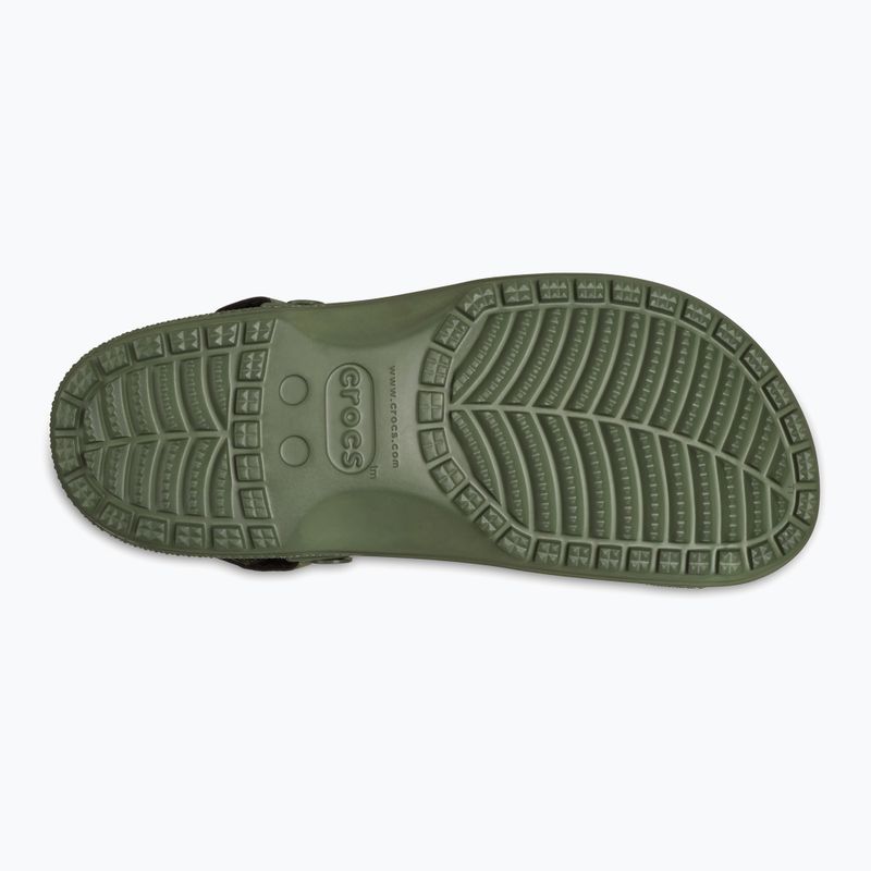 Klapki męskie Crocs Yukon Vista II LR Clog army green 11