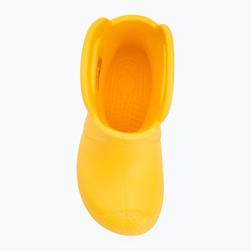Kalosze dziecięce Crocs Handle It Rain Boot Kids Toddler yellow 5
