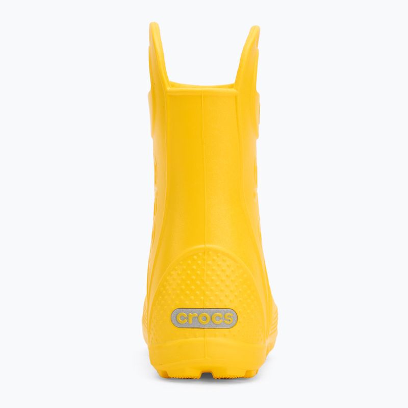 Kalosze dziecięce Crocs Handle It Rain Boot Kids Toddler yellow 6