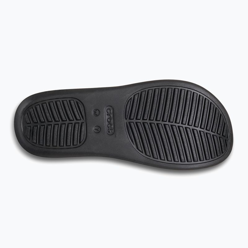 Japonki damskie Crocs Getaway Platform Toe Loop black 10