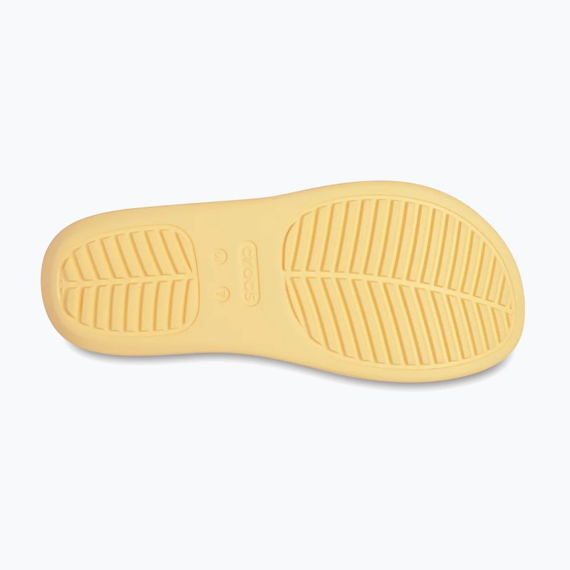 Japonki damskie Crocs Getaway Platform Toe Loop golden hour 12