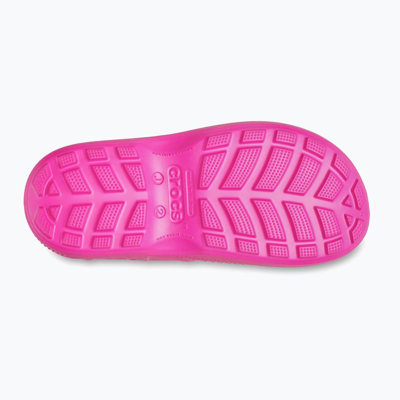 Kalosze dziecięce Crocs Handle It Rain Boot Kids pink crush 13