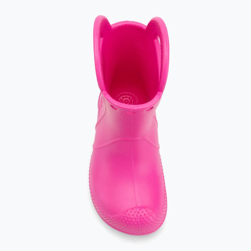Kalosze dziecięce Crocs Handle It Rain Boot Kids Toddler pink crush 5
