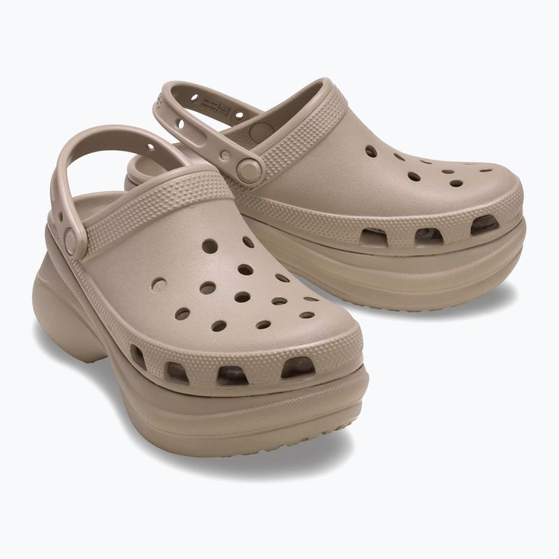 Klapki damskie Crocs Classic Bae Clog taupe 11