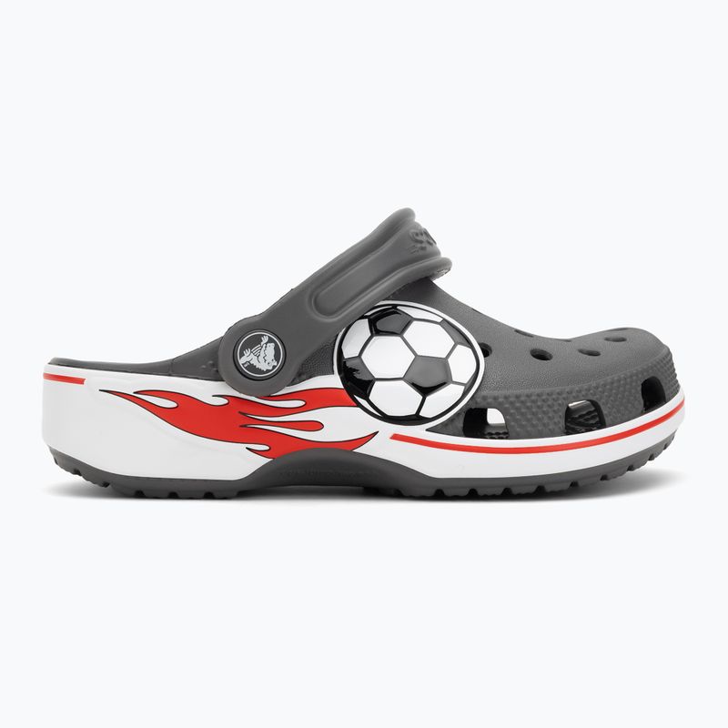 Klapki dziecięce Crocs Classic Soccer Band Clog Kids slate grey 3