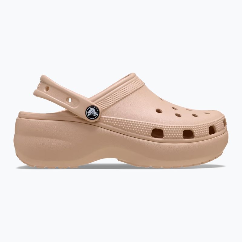 Klapki damskie Crocs Classic Platform Clog pink caramel 10