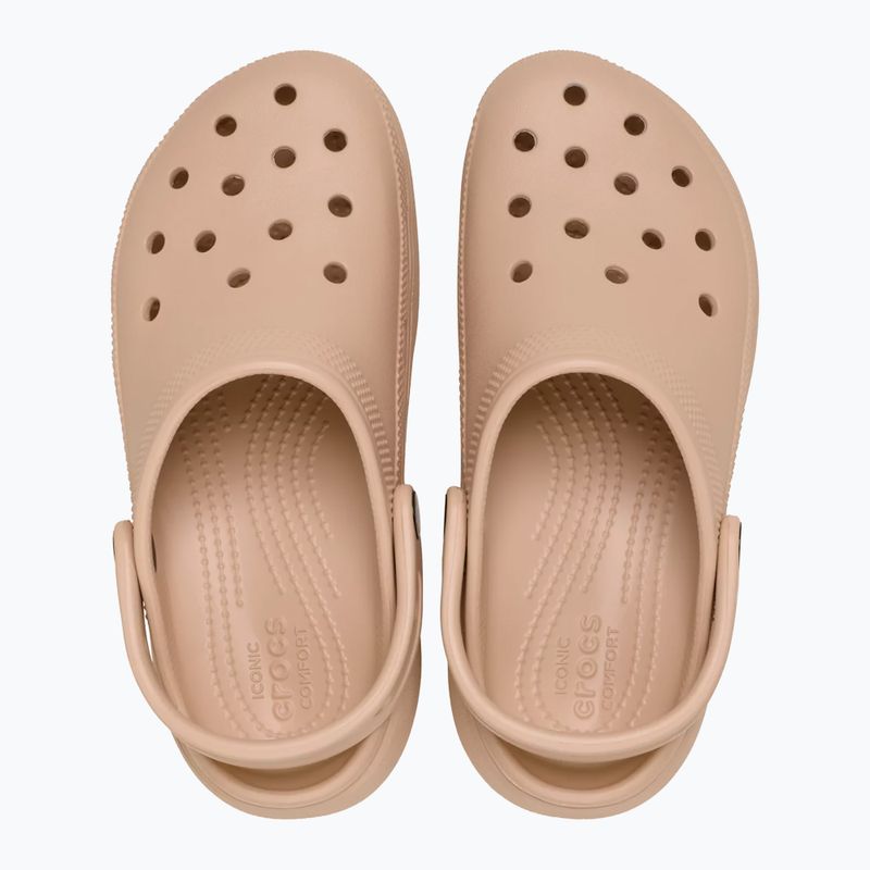 Klapki damskie Crocs Classic Platform Clog pink caramel 13