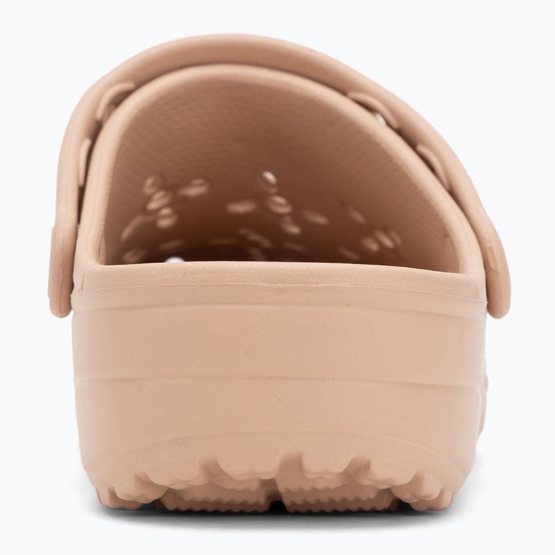 Klapki Crocs Classic Floral Cutout Clog pink caramel 7