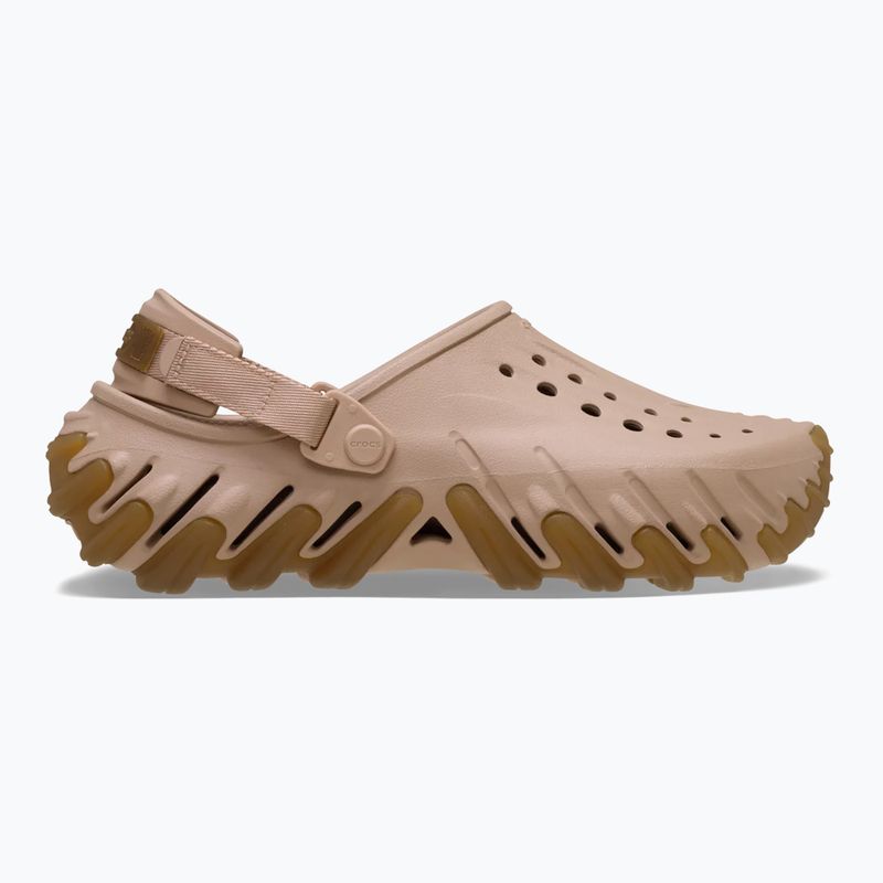 Klapki Crocs Echo Gum Ro Clog pink caramel 10