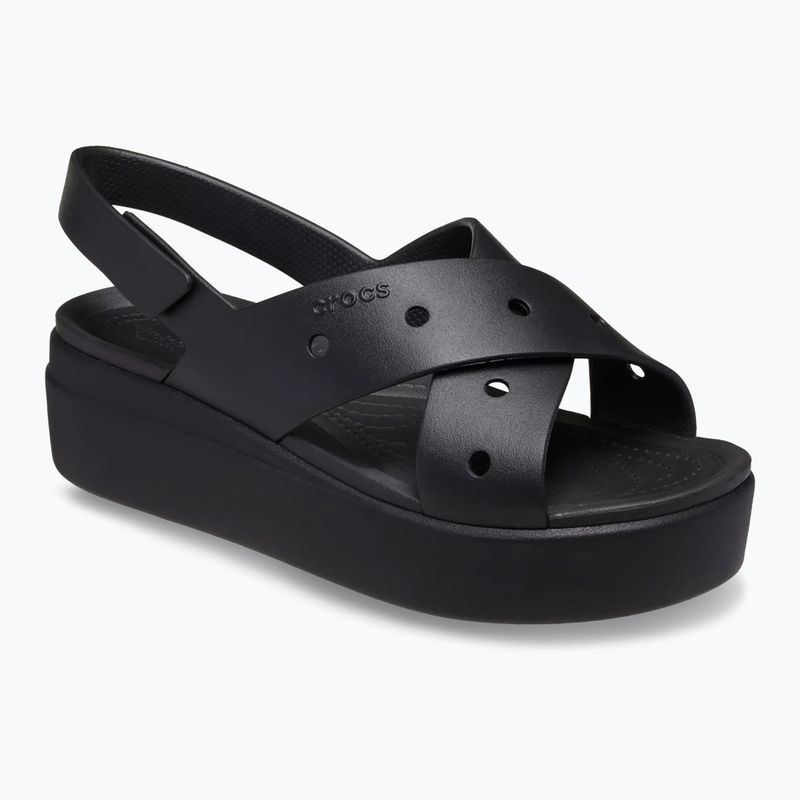 Sandały damskie Crocs Broklyn 4U Cross Strap black 8
