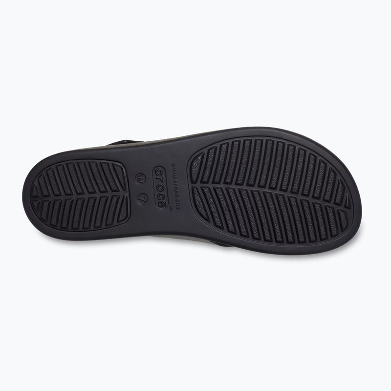 Sandały damskie Crocs Broklyn 4U Cross Strap black 11