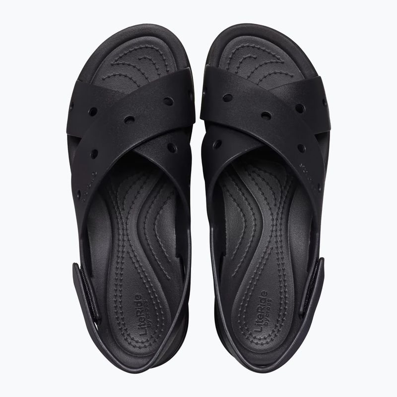 Sandały damskie Crocs Broklyn 4U Cross Strap black 12
