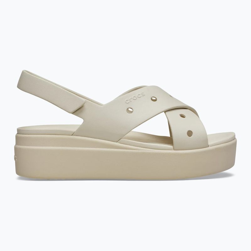 Sandały damskie Crocs Broklyn 4U Cross Strap frappe 9