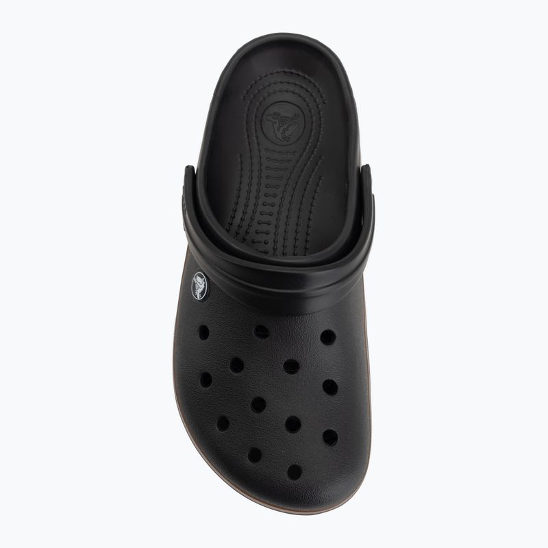 Klapki Crocs Crocband Gum black 6