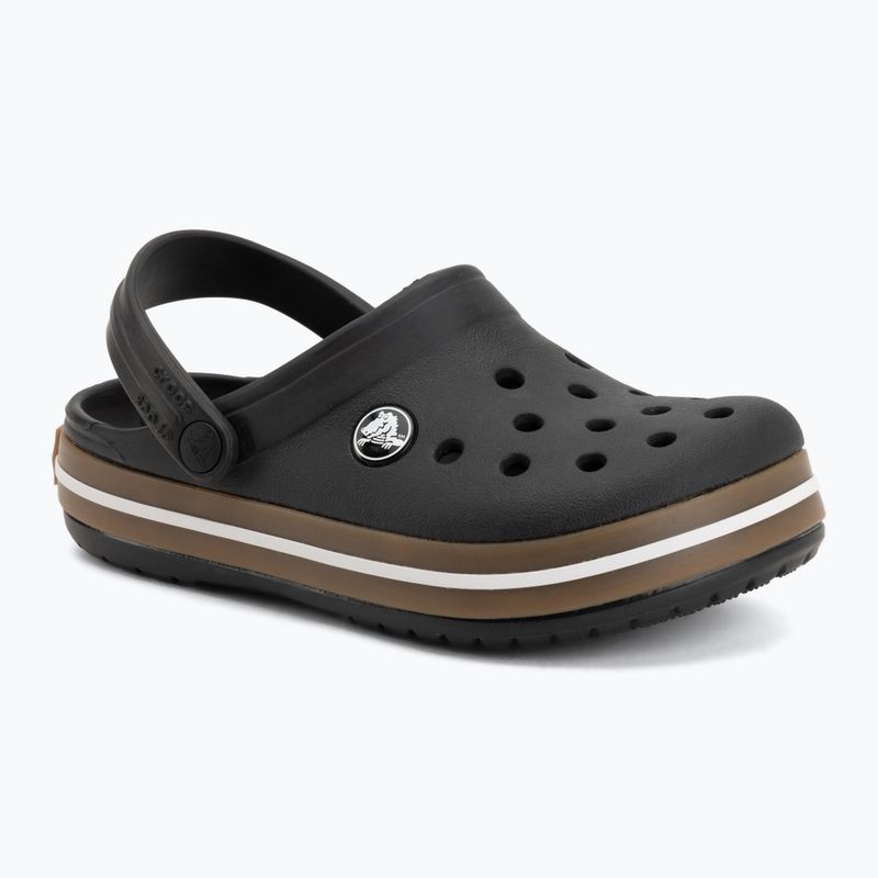 Klapki dziecięce Crocs Crocband Gum black 2
