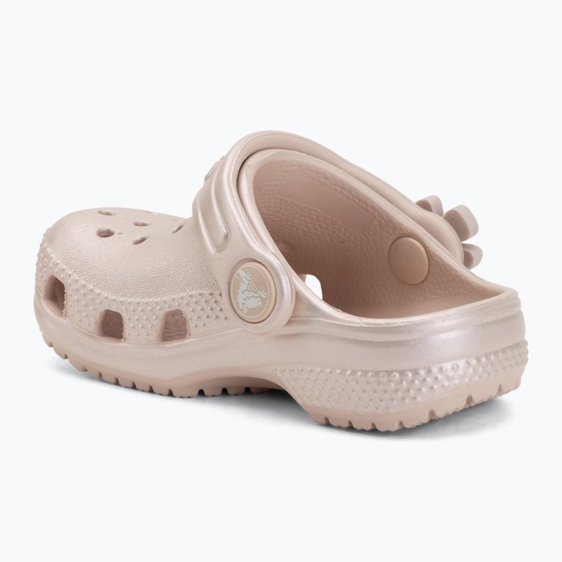 Klapki dziecięce Crocs Classic Pearl Shine 212815 quartz 4