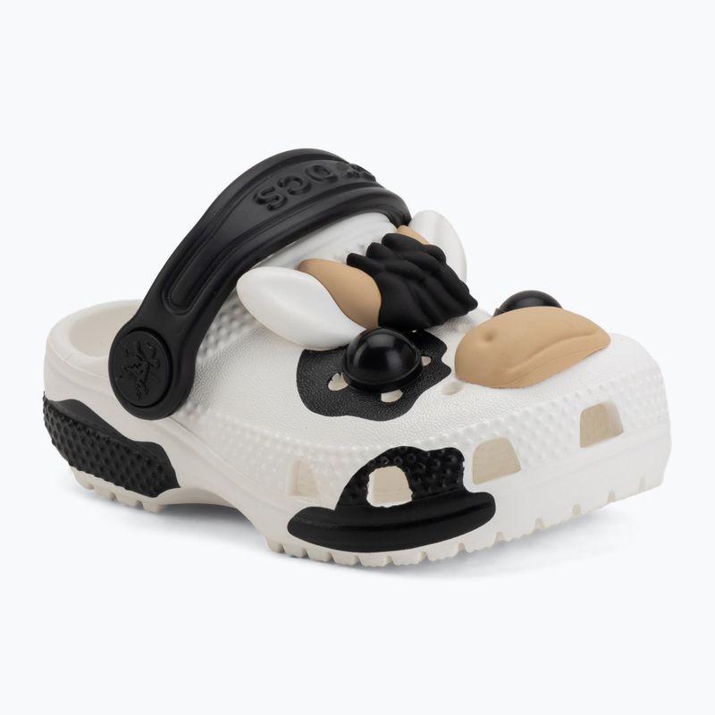 Klapki dziecięce Crocs Classic I Am Cow Glow
