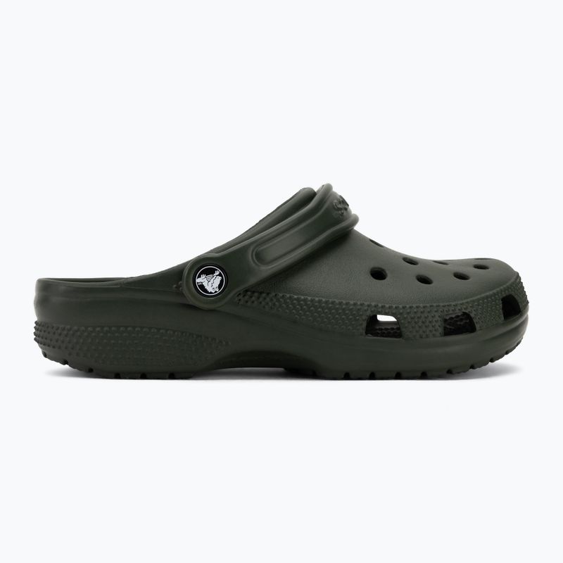 Klapki Crocs Classic army green 3