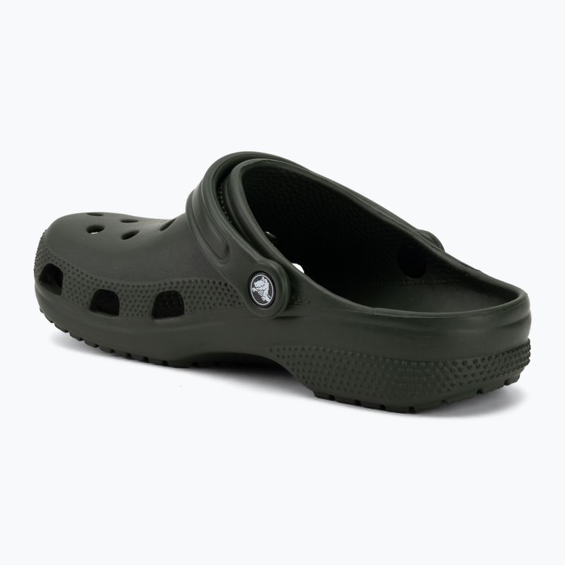Klapki Crocs Classic army green 4