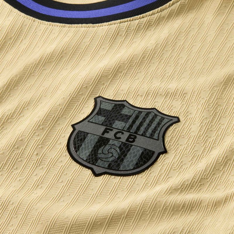 Koszulka piłkarska męska Nike FC Barcelona 2025/26 Match Away team gold/team gold/persian violet/black 8