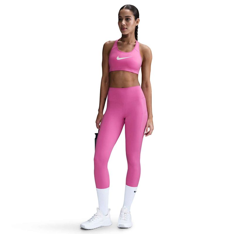 Legginsy treningowe damskie Nike One High-Waisted 7/8 playful pink 2