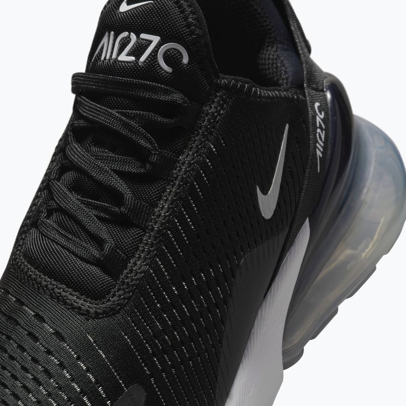 Buty damskie Nike Air Max 270 black/white/metallic silver 8