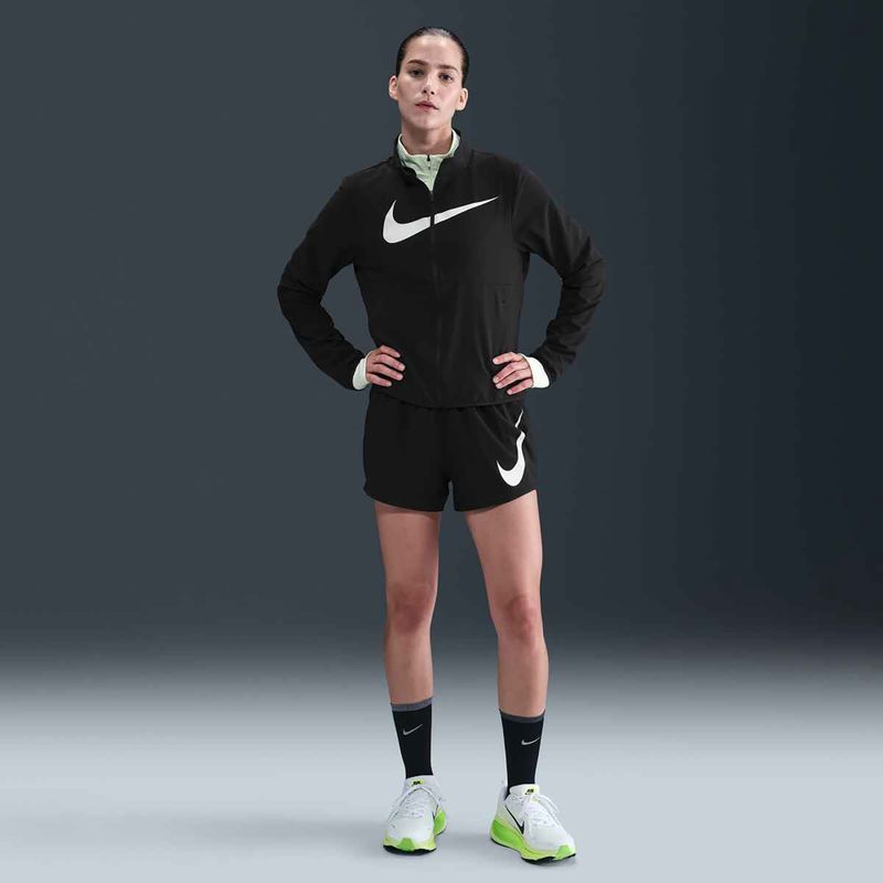 Kurtka do biegania damska Nike Tempo Swoosh Run black/white 8