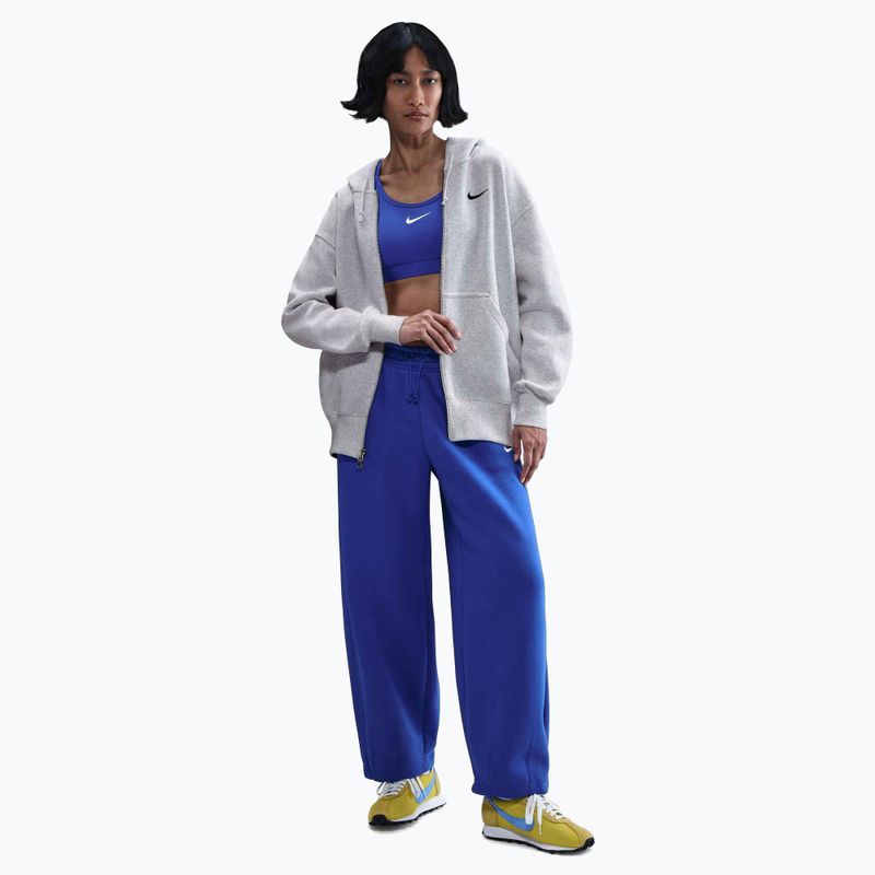 Bluza damska Nike Sportswear Phoenix Fleece birch heather/black 2