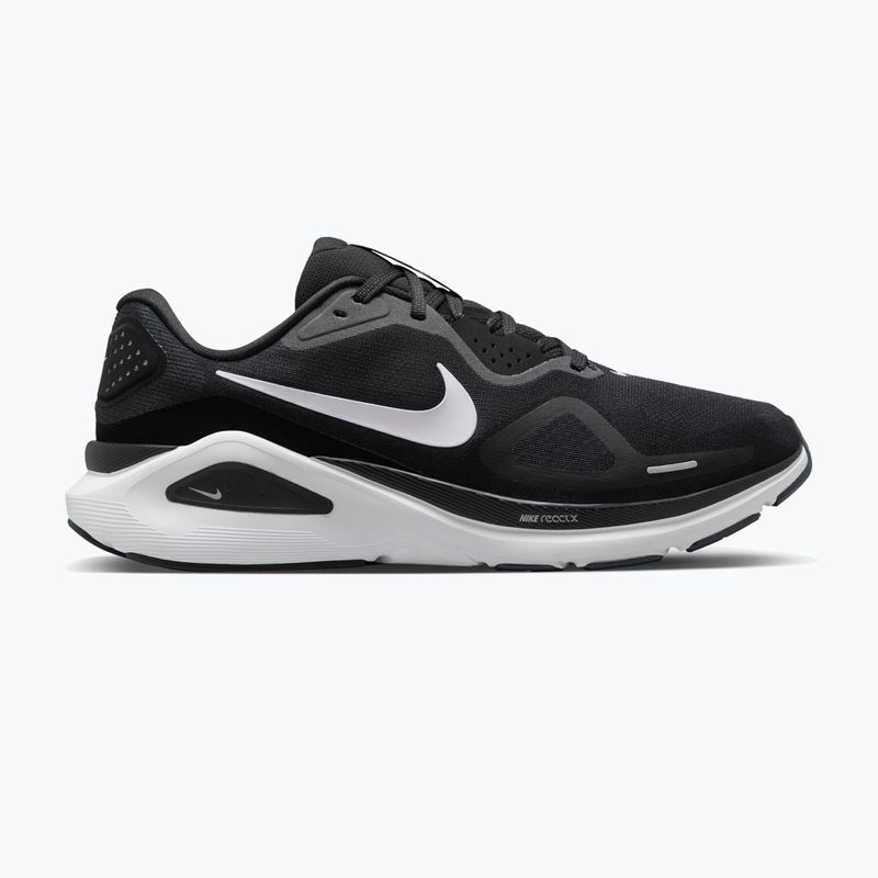 Buty do biegania męskie Nike Structure 26 Wide black/wolf grey/metallic silver/white 8