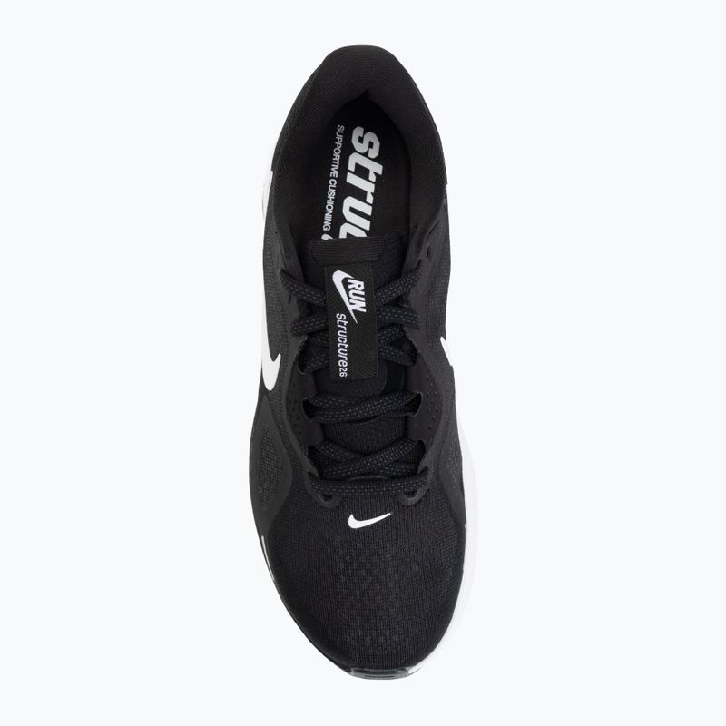 Buty do biegania damskie Nike Structure 26 black/cool grey/metallic silver/white 5