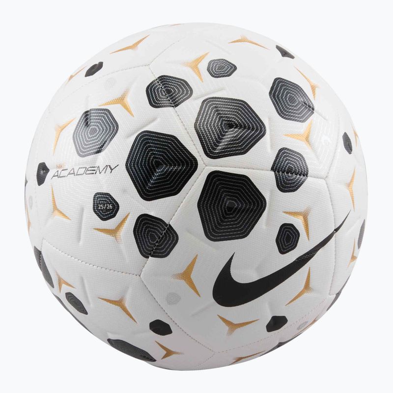 Piłka do piłki nożnej Nike Academy white/black/black rozmiar 5