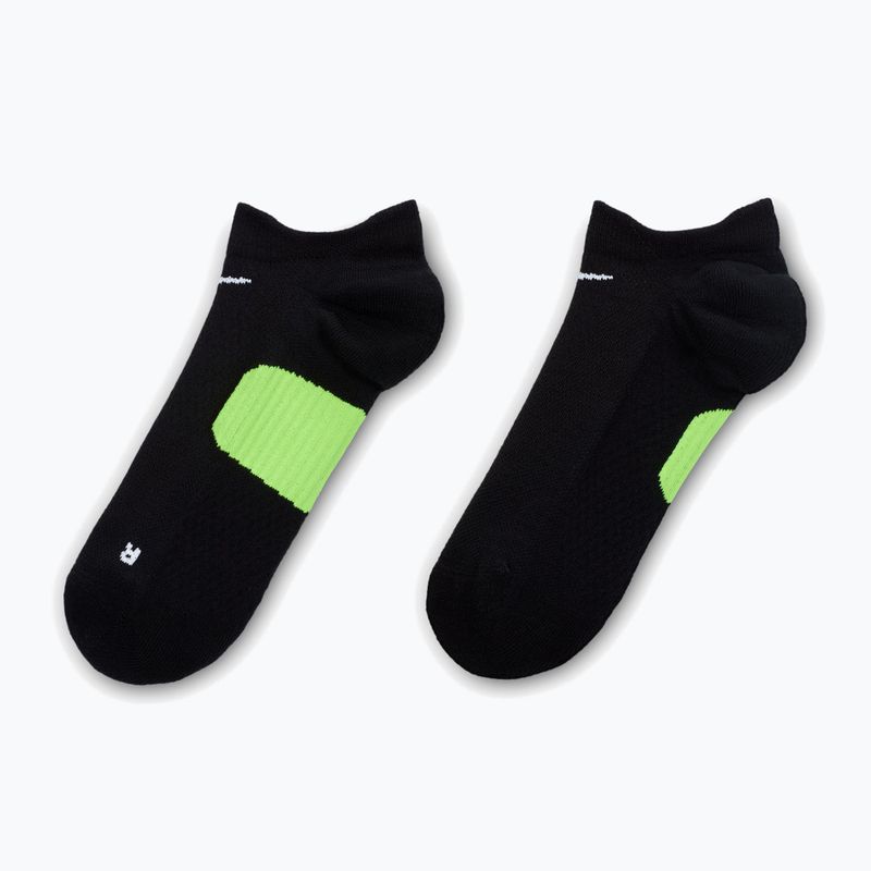 Skarpety Nike Running Midweight No-Show black/smoke grey/white 2