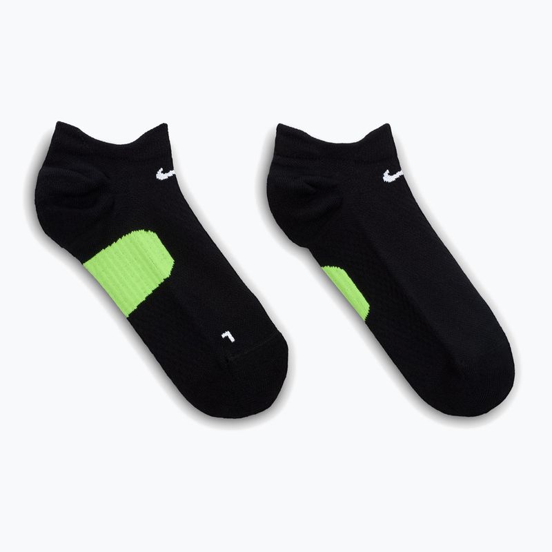 Skarpety Nike Running Midweight No-Show black/smoke grey/white 3