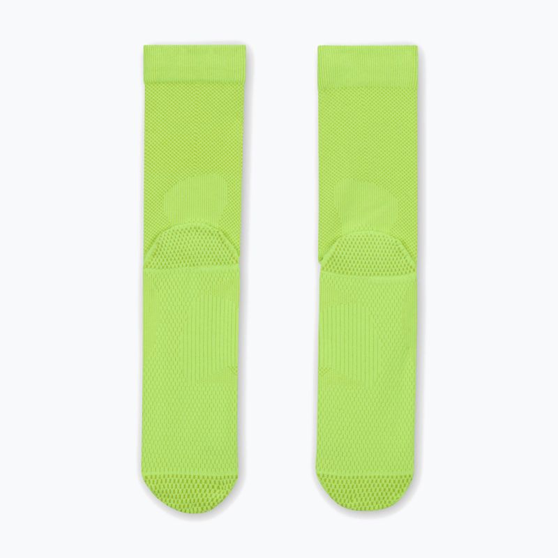 Skarpety Nike Running Lightweight Crew volt/bright cactus/black/bright cactus 3