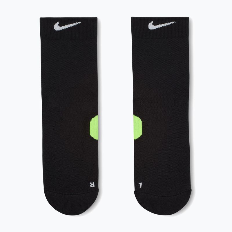 Skarpety Nike Running Midweight Micro Crew black/smoke grey/white 2