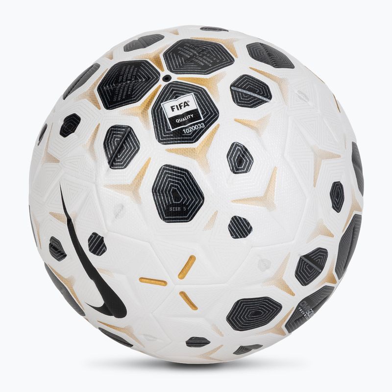 Piłka do piłki nożnej Nike Academy Elite white/black/black rozmiar 5 2