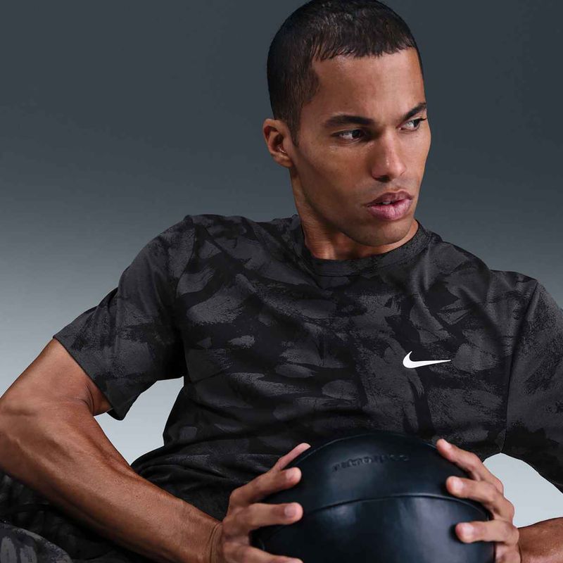 Koszulka męska Nike Hyverse Dri-Fit UV anthracite/white 8