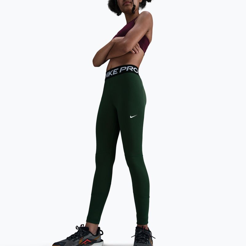 Legginsy dziecięce Nike Pro Dri-FIT fir/black/white
