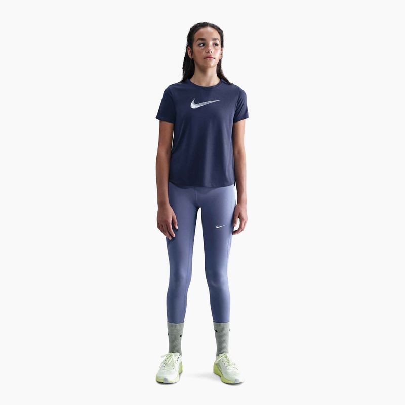 Koszulka treningowa dziecięca Nike One Classic midnight navy/midnight navy 2