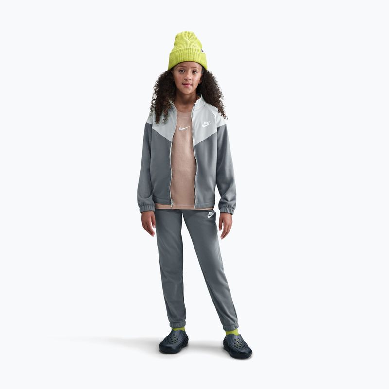 Dres dziecięcy Nike Sportswear smoke grey/light smoke grey/white
