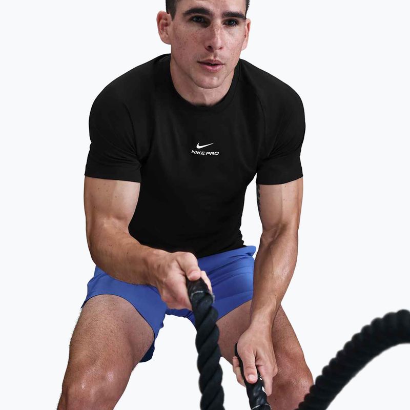 Koszulka treningowa męska Nike Pro Training Dri-Fit black/white 5
