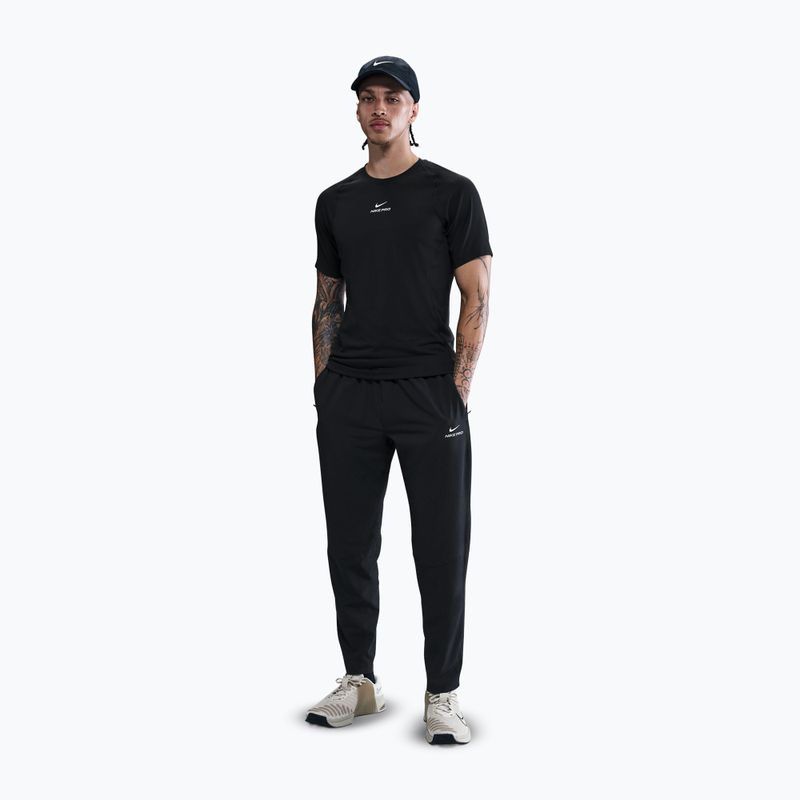 Spodnie męskie Nike Pro Training Dri-Fit black/white 2