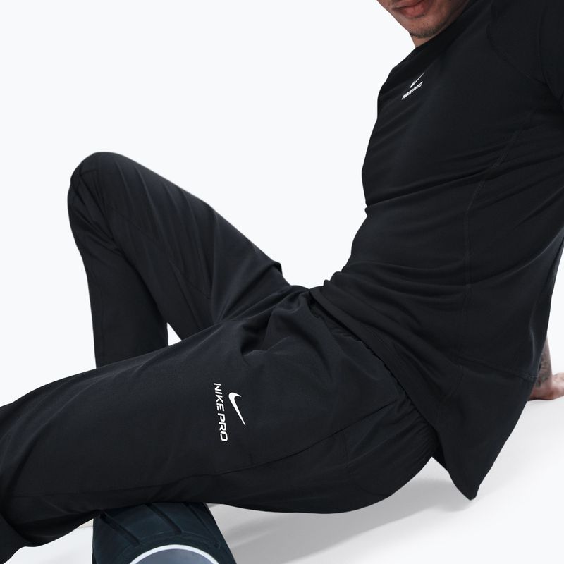 Spodnie męskie Nike Pro Training Dri-Fit black/white 4