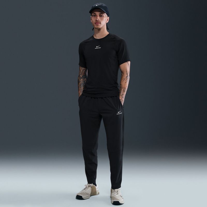 Spodnie treningowe męskie Nike Pro Training Dri-Fit black/white 6