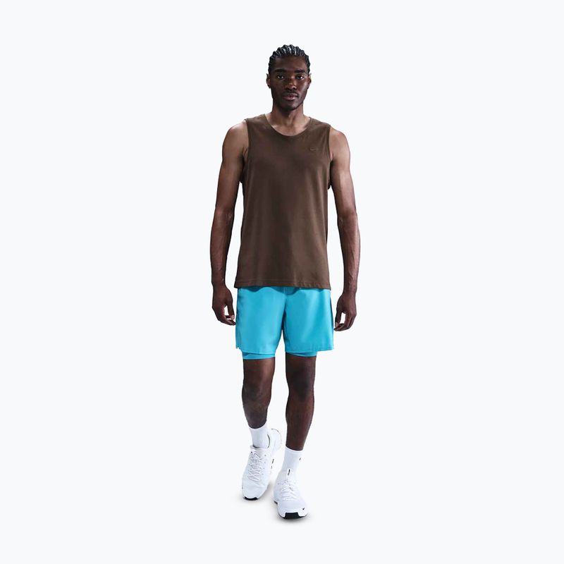 Koszulka męska Nike Primary Dri-Fit Versatile baroque brown/baroque brown 2
