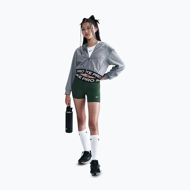 Spodenki dziecięce Nike Pro comet fir/white 2