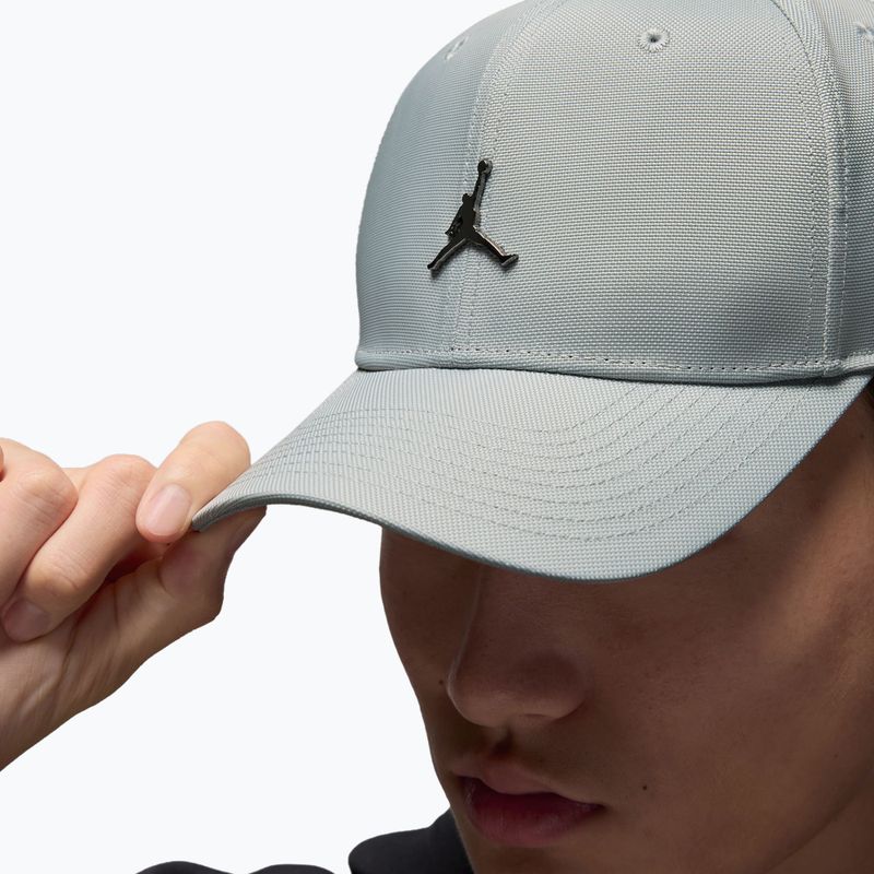 Czapka z daszkiem Jordan Rise Structured Metal Jumpman light smoke grey/R511 10