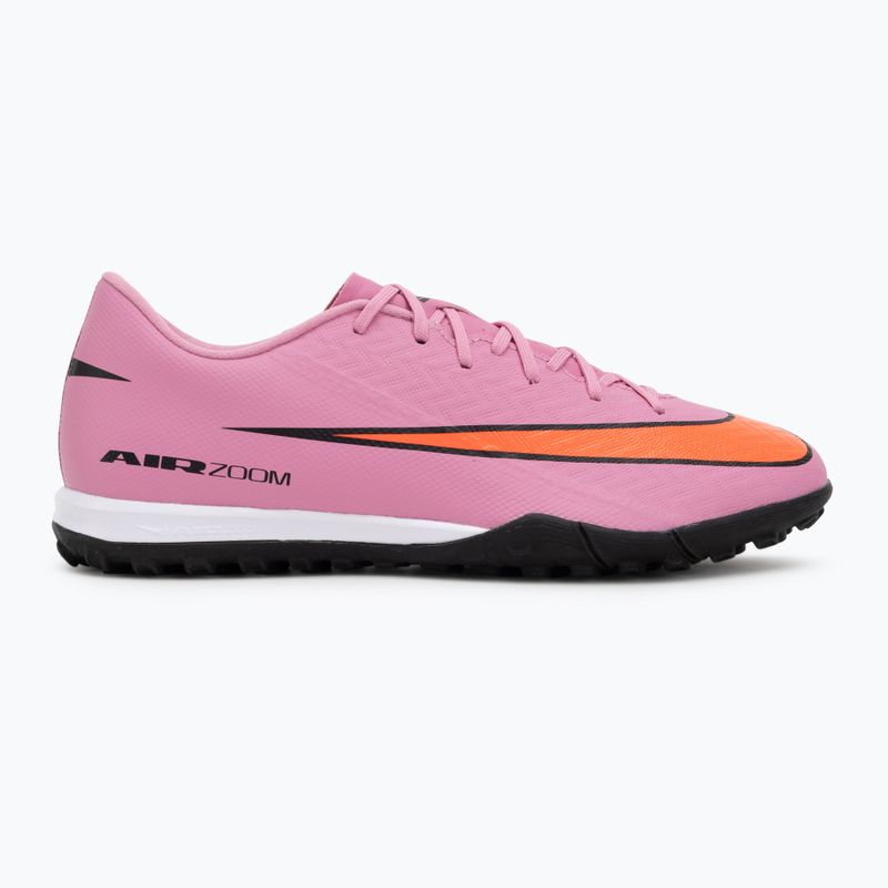 Buty piłkarskie męskie Nike Mercurial Vapor 16 Academy TF magic flamingo/black/total crimson 2