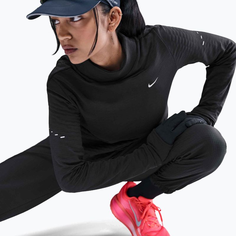 Longsleeve do biegania damski Nike Swift Therma-Fit Turtle Neck black 5